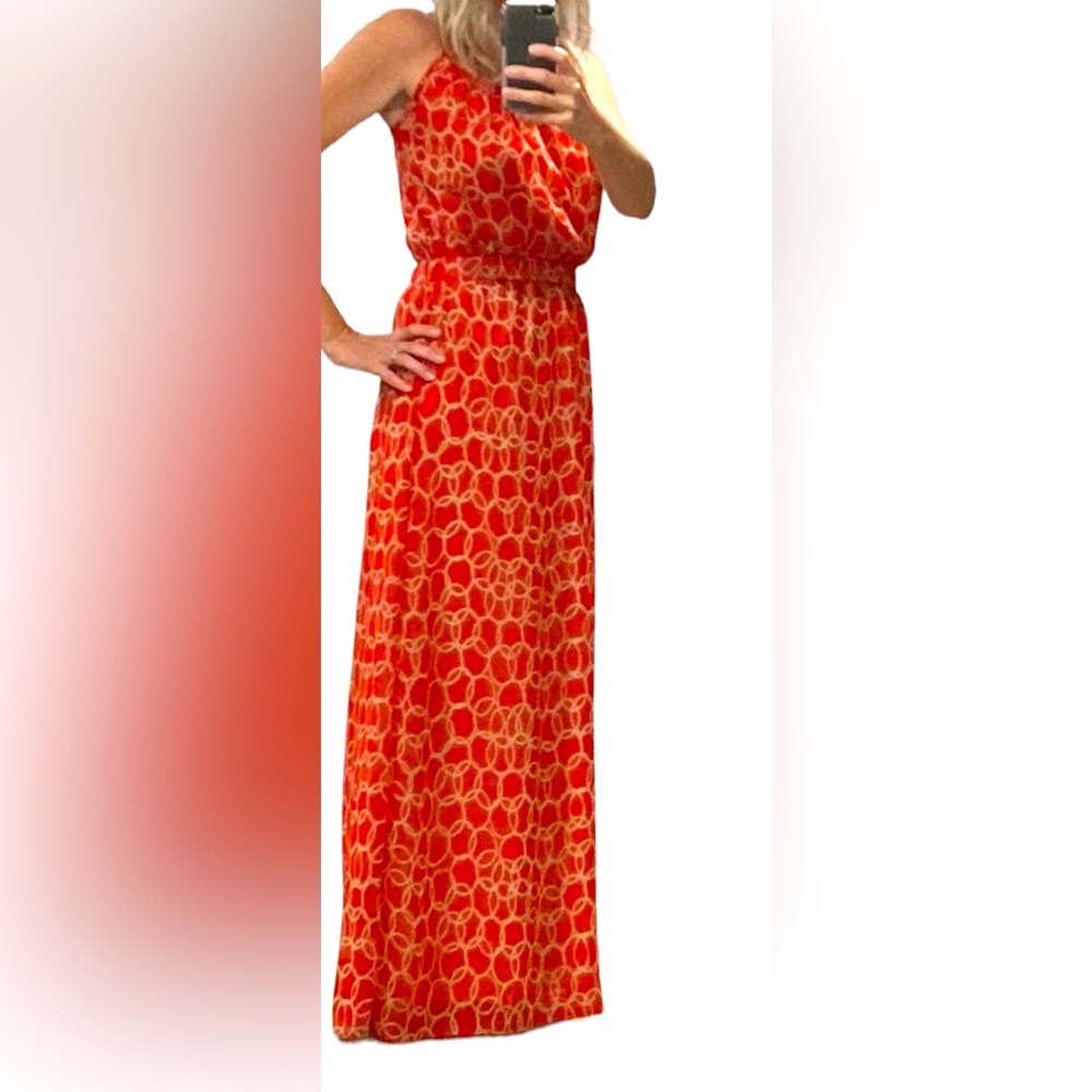 Banana republic lined maxi dress size 0